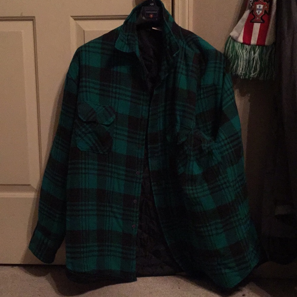 Long flannel fits amazing for an oversized look